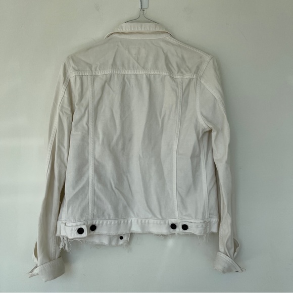 Rag & bone white denim jacket - Picture 2 of 8